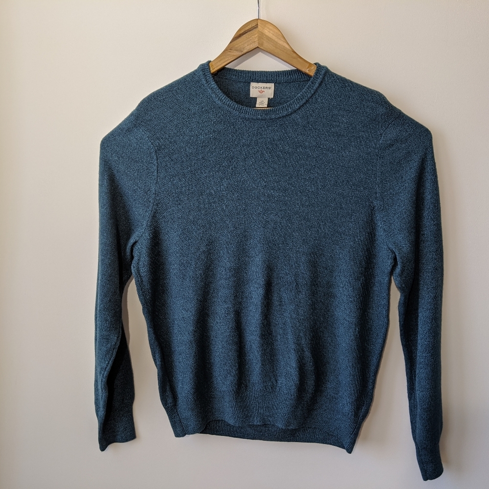 DOCKERS SWEATER LARGE GREEN